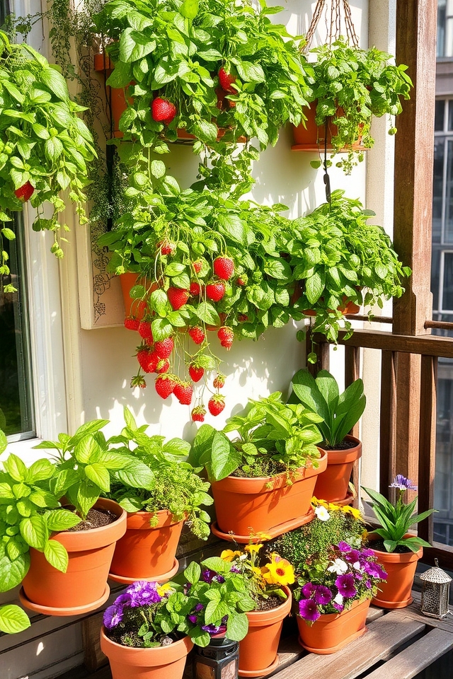 maximize space with vertical gardening