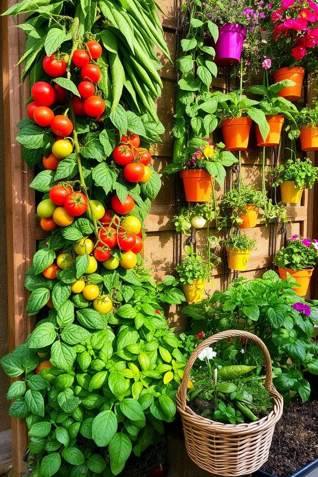 maximize space with vertical gardening