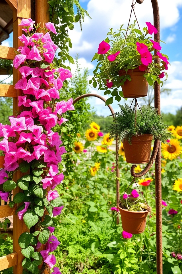 maximize vertical garden beauty
