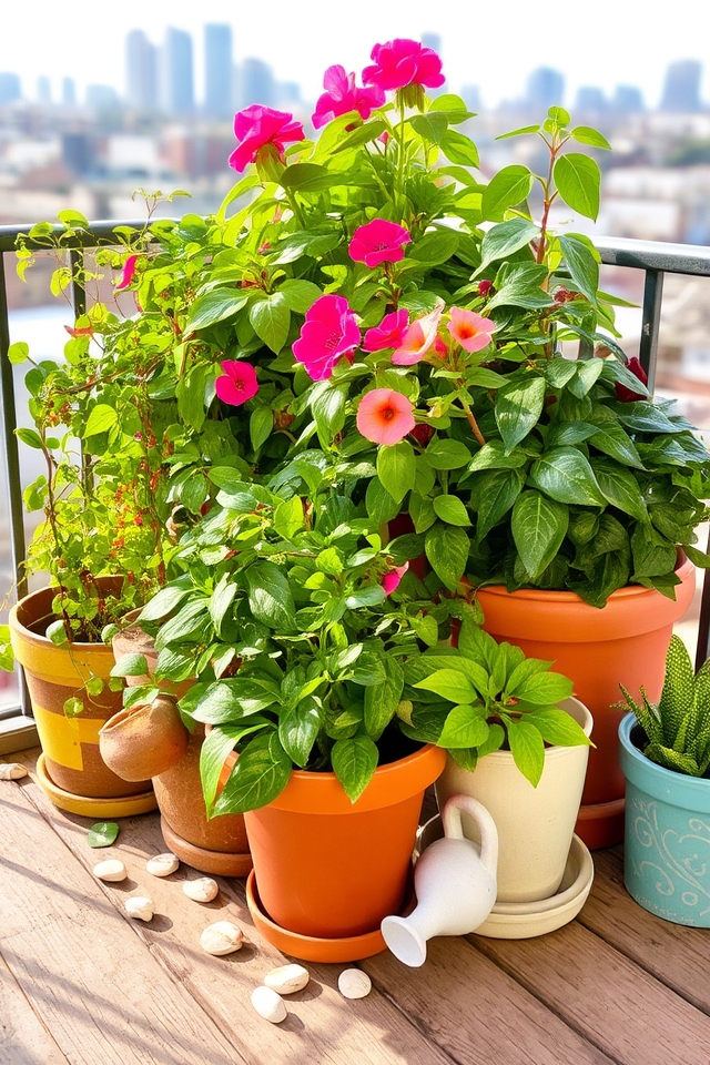 maximizing greenery in arrangements