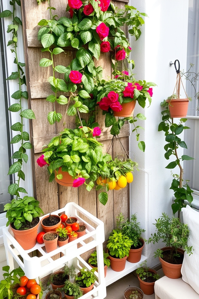 maximizing space with plants