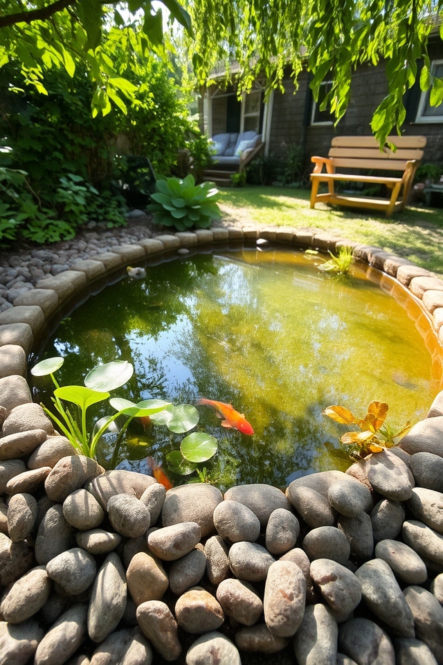 mini pond size considerations