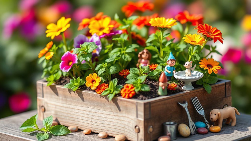miniature garden for kids