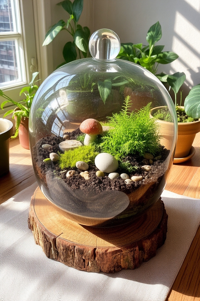 miniature indoor ecosystems thrive