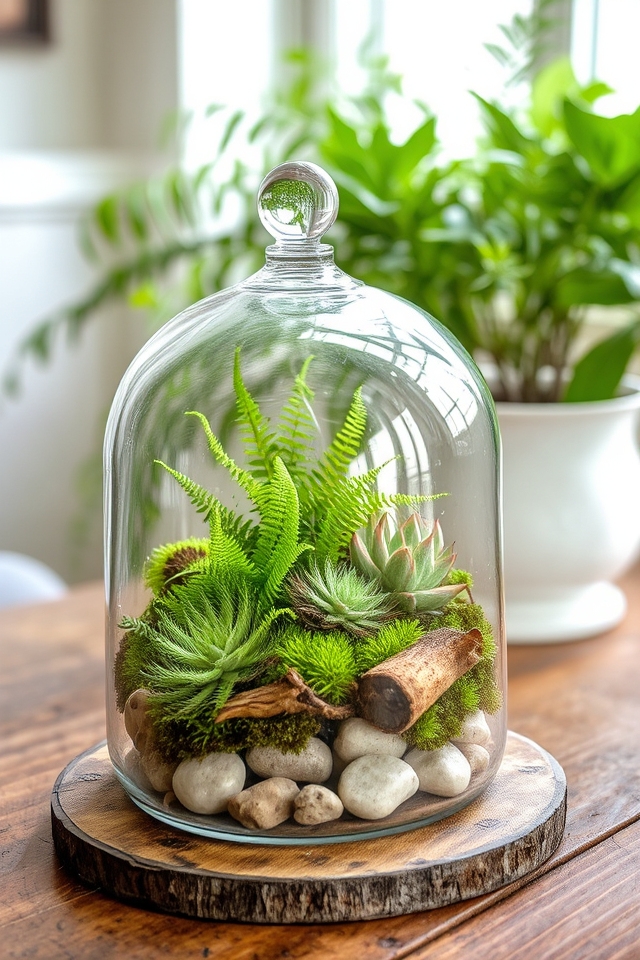 miniature self sustaining gardens