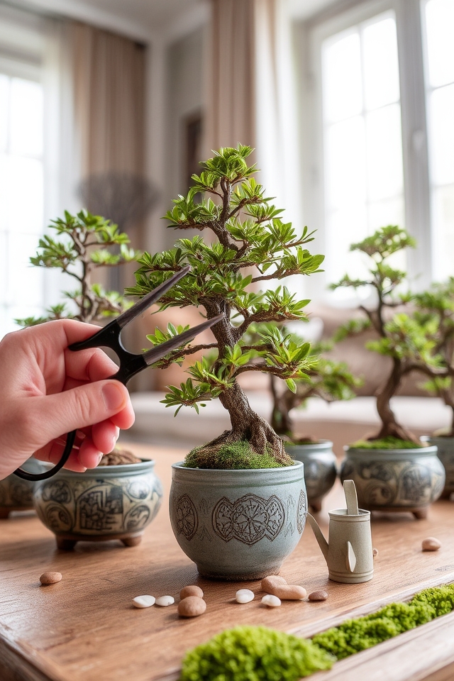 miniature trees for small spaces