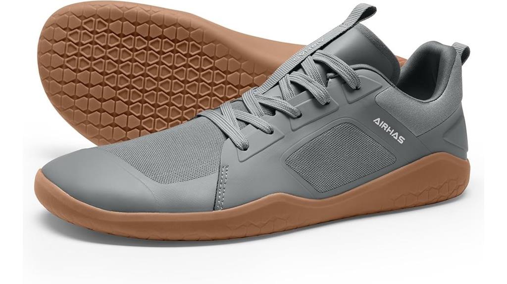 minimalist fitness footwear design