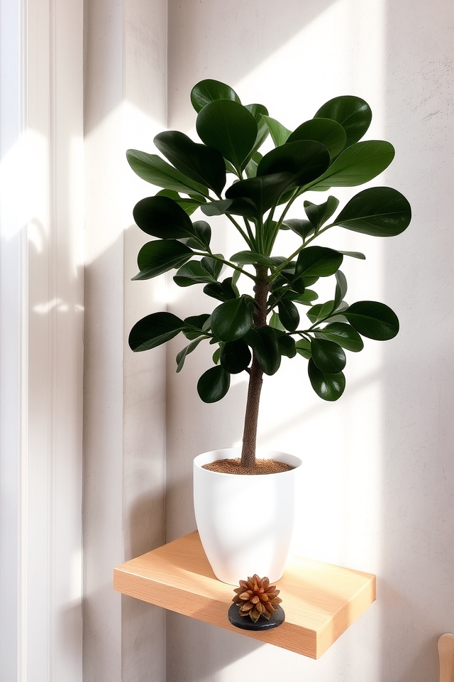 minimalist plant corner concepts
