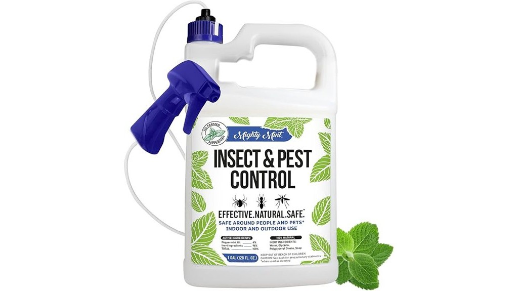 mint oil pest control