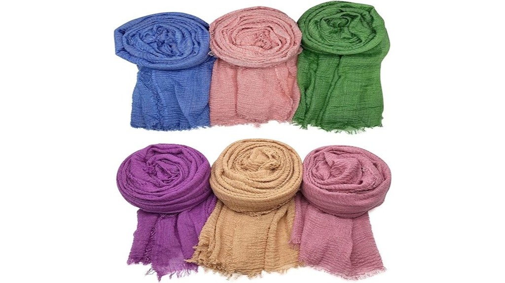 mixed color women s scarves