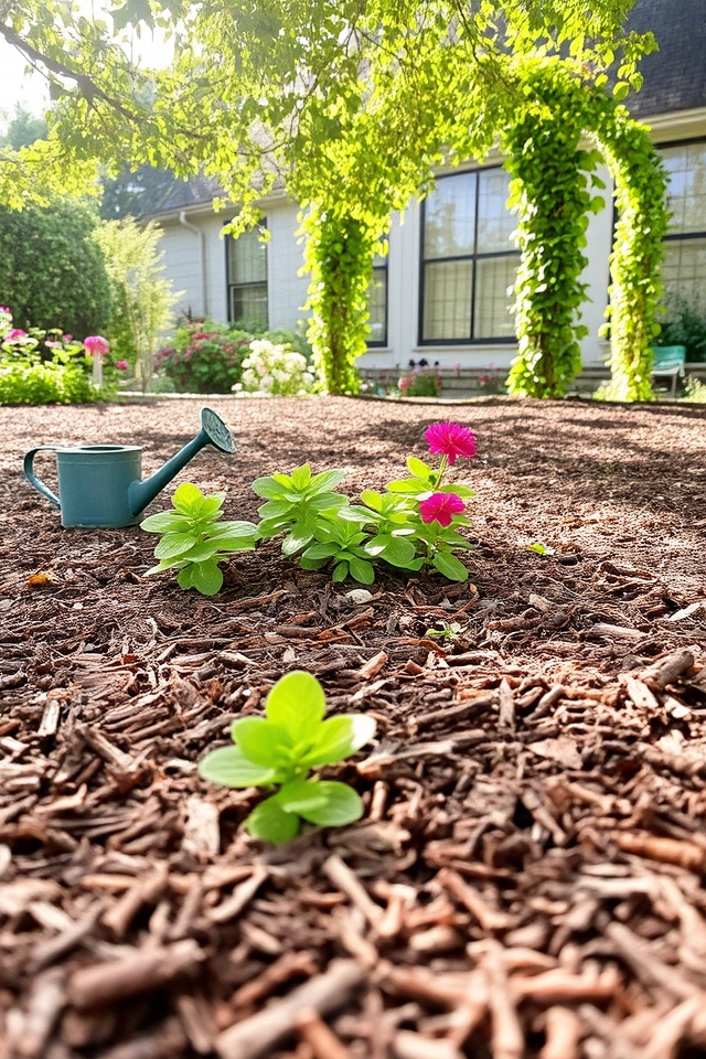 moisture retention and weed control