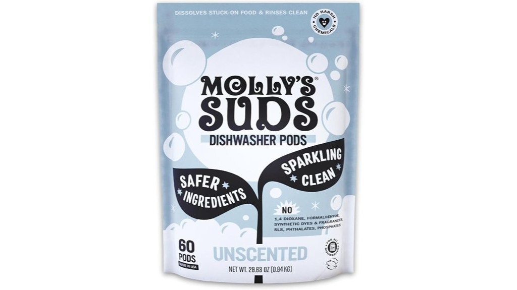 mollys suds dishwasher pods