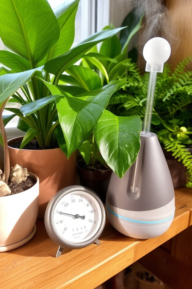 monitor ideal humidity levels