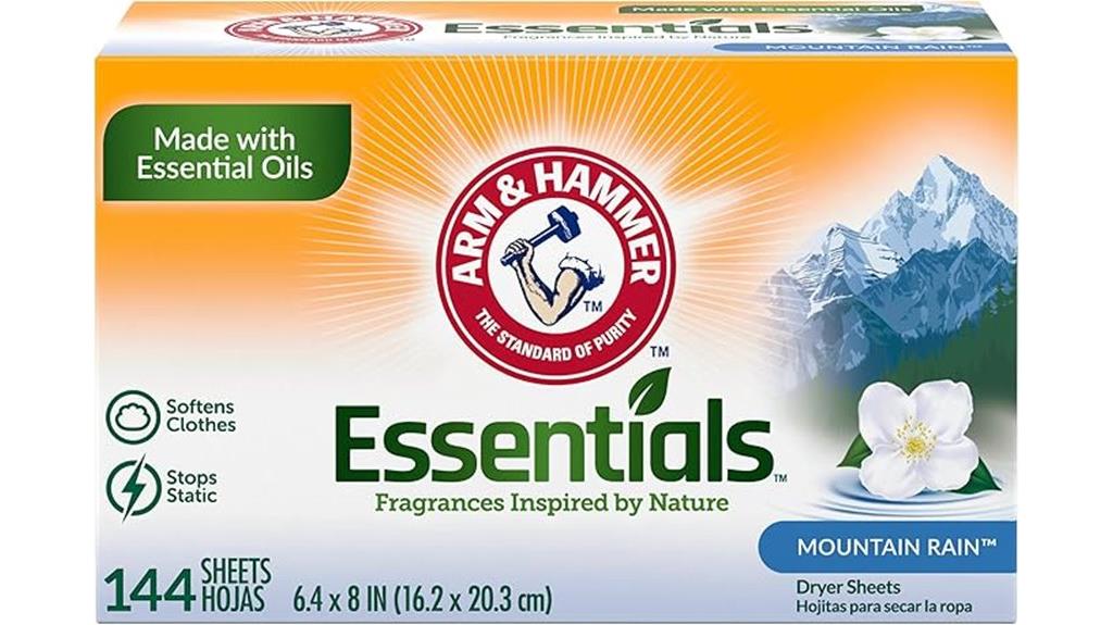 mountain rain fabric softeners