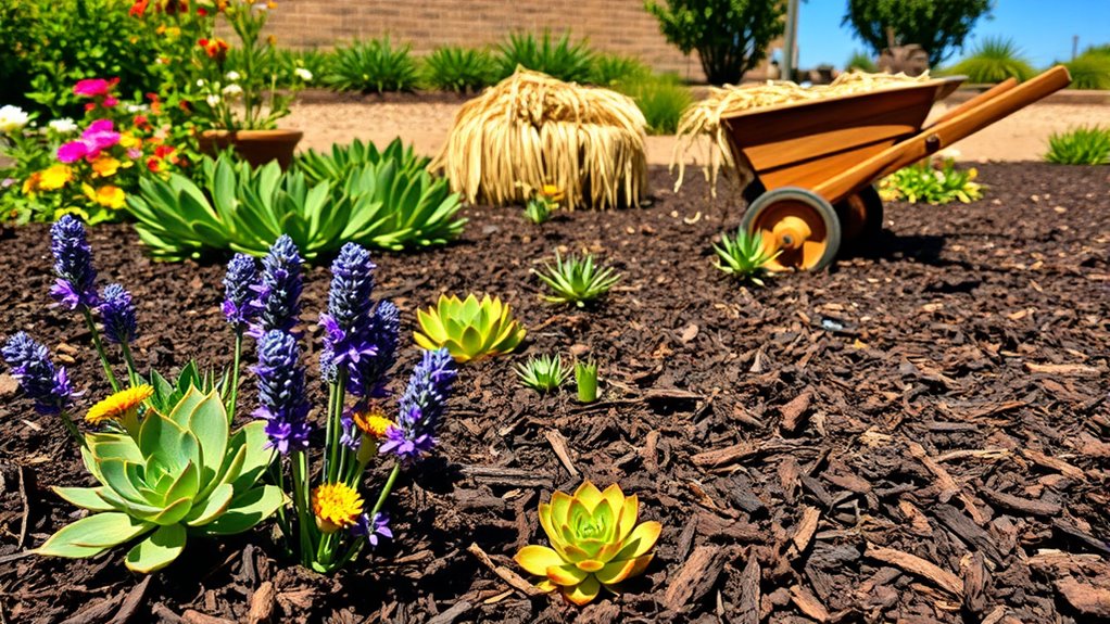 mulch enhances garden health