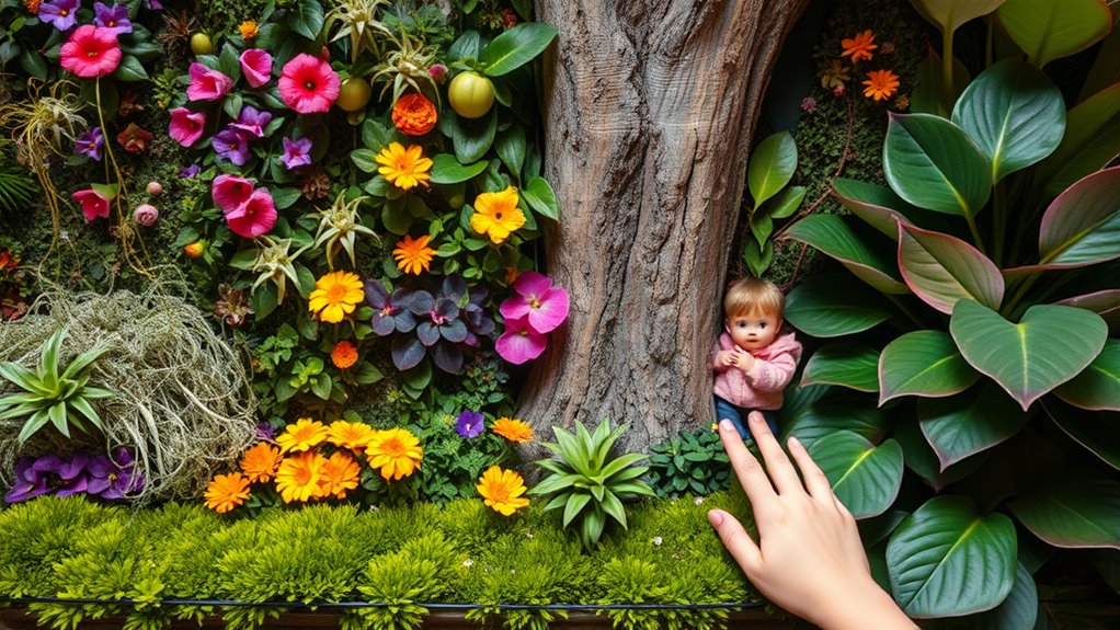 multisensory nature exploration wall