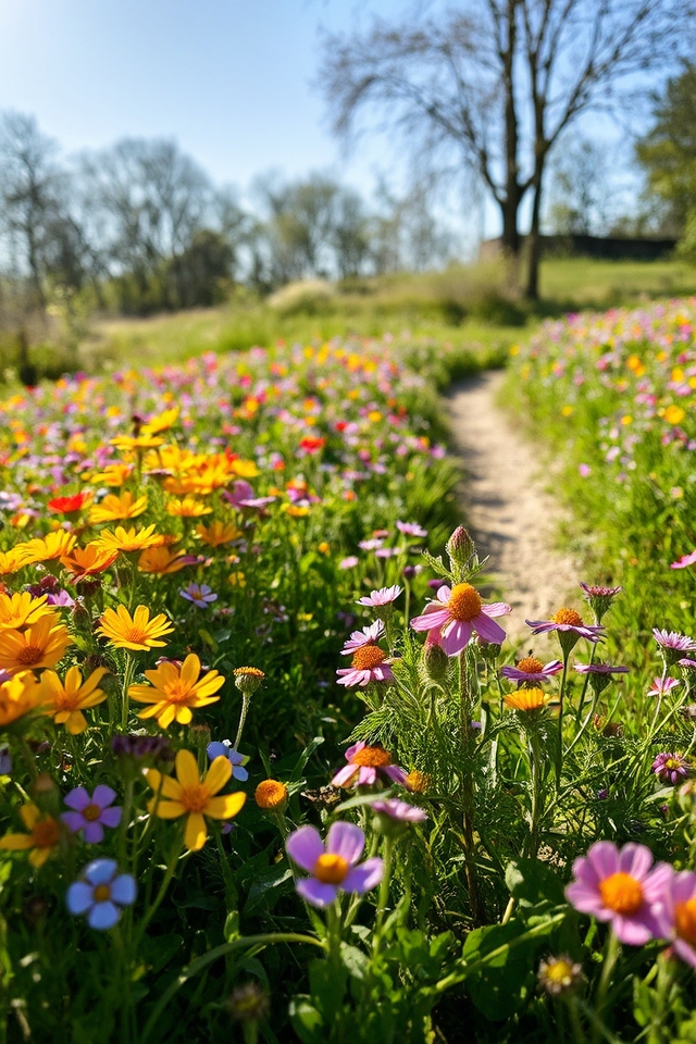 native wildflower garden design