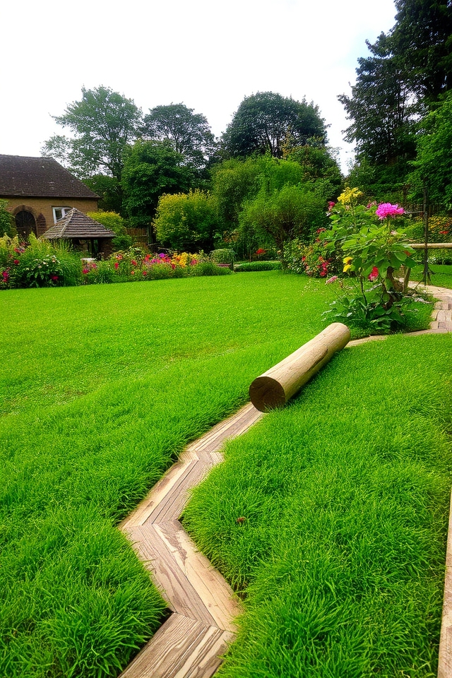 natural eco friendly edging