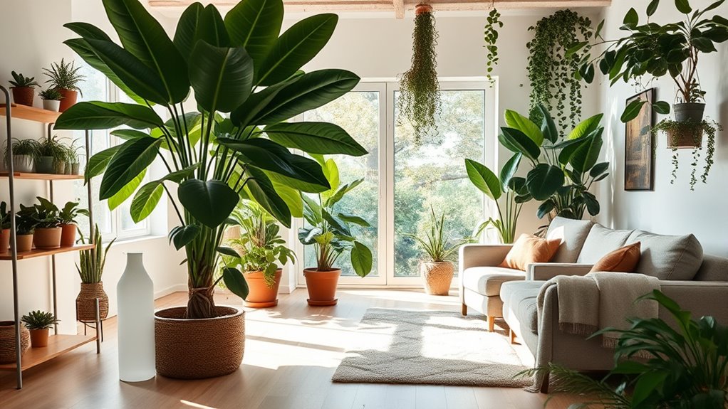 natural plant space dividers