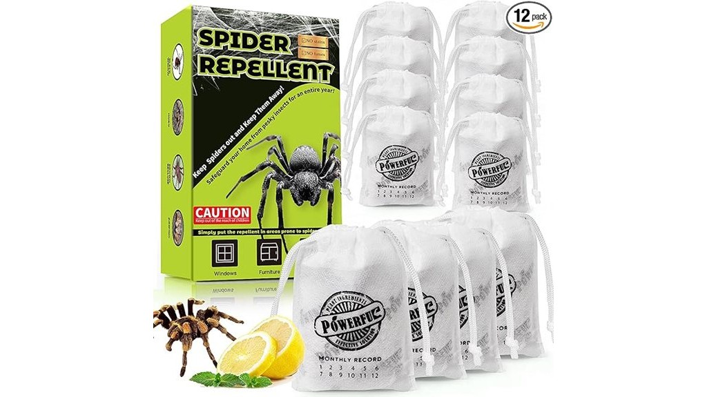 natural spider repellent pouches
