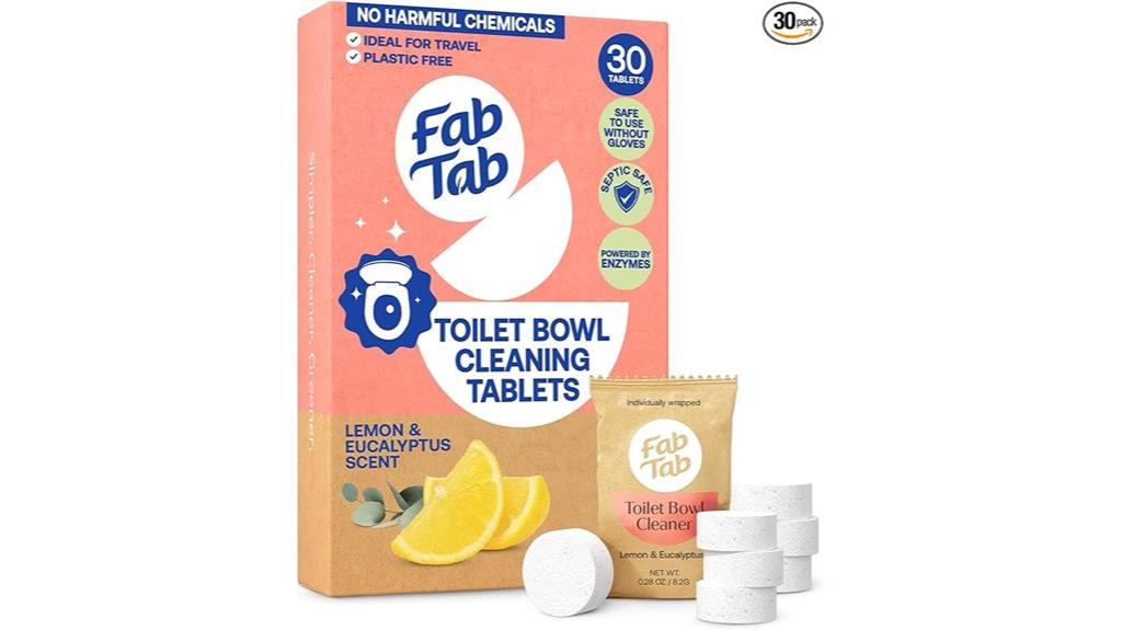 natural toilet cleaning tablets