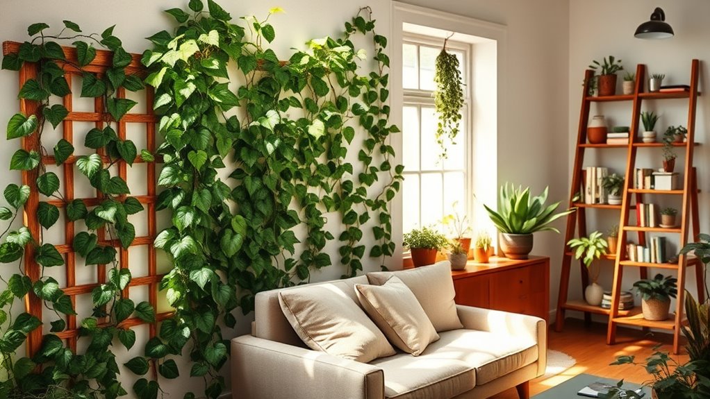 natural wall greenery accent
