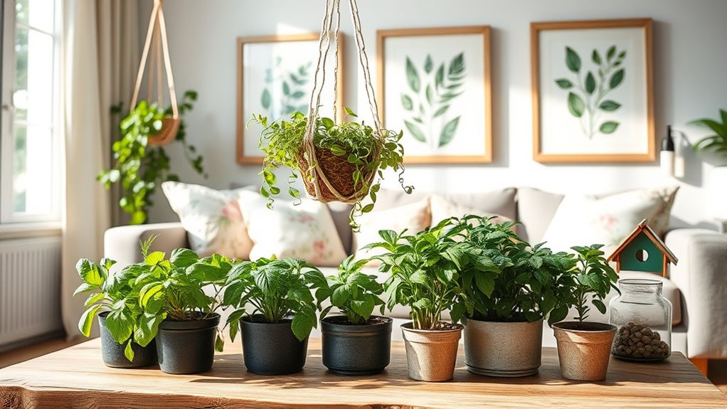 nature inspired indoor decor