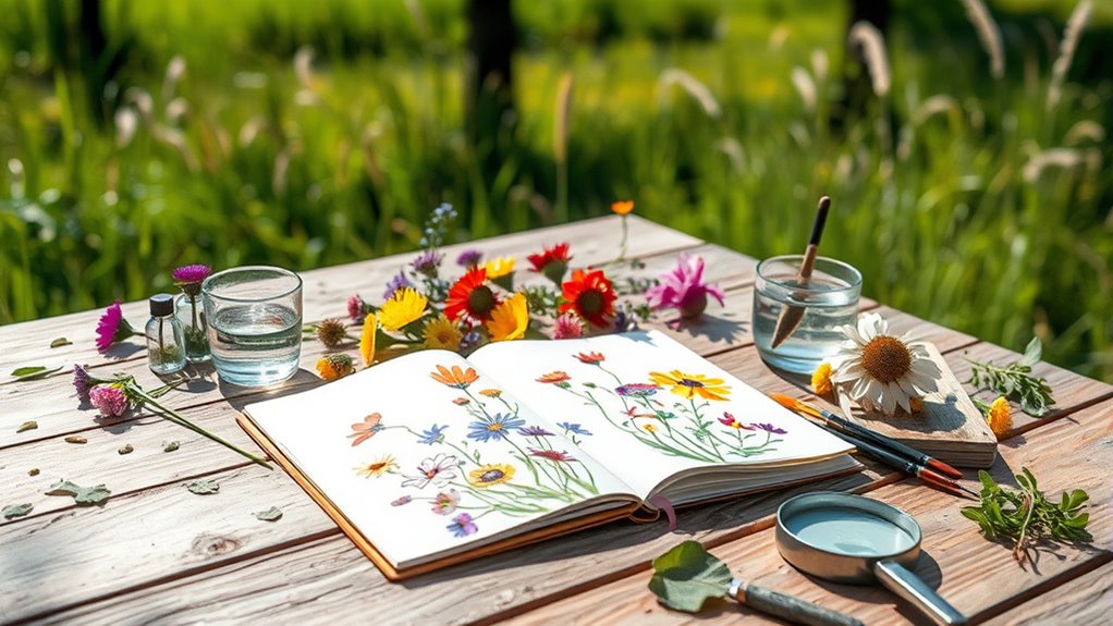nature journaling for kids