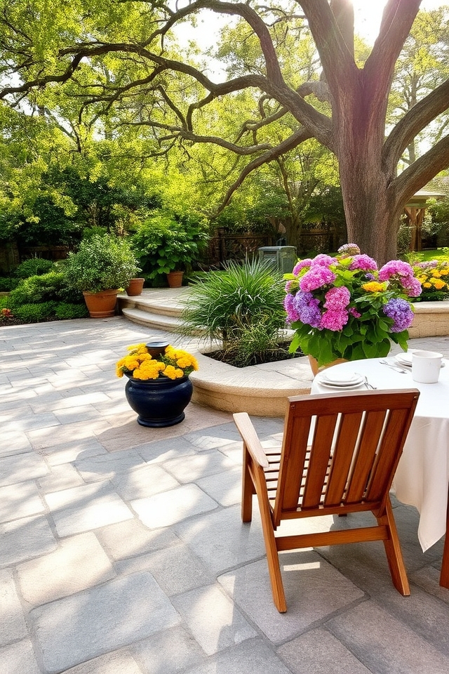 neutral tones with bold accents