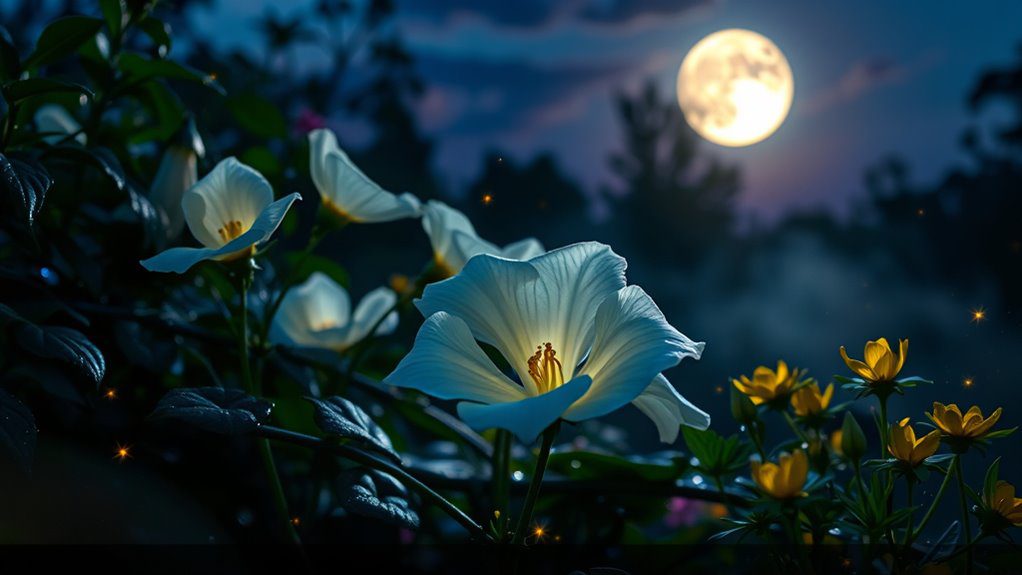 night blooming flowers magical transformation