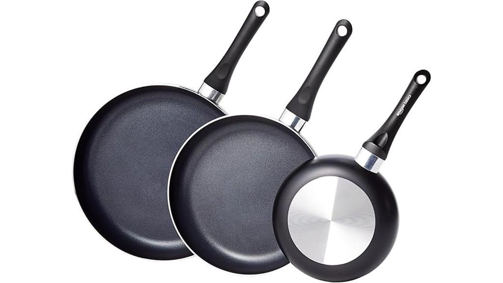 non stick cookware set included