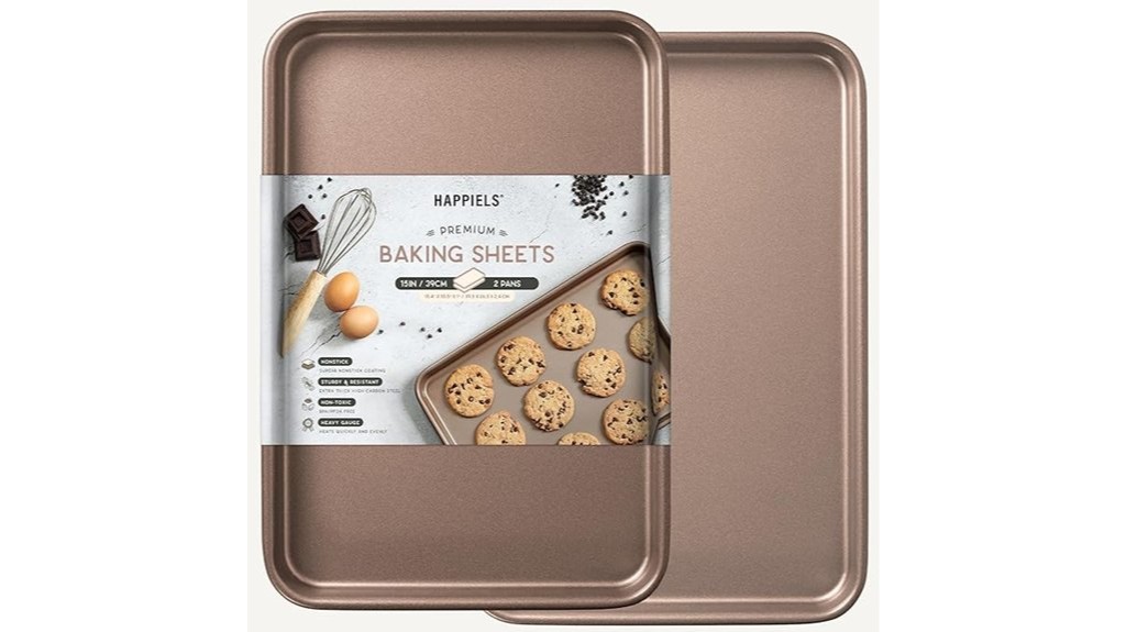 nonstick baking sheet set