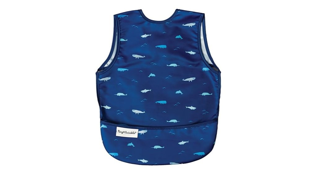 ocean life baby bib