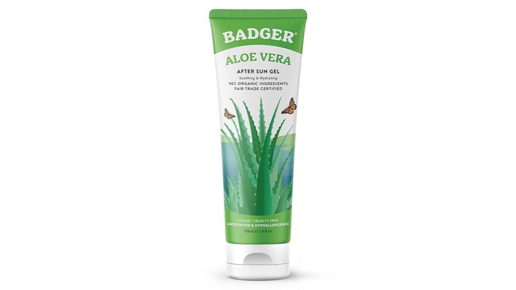 organic aloe vera gel