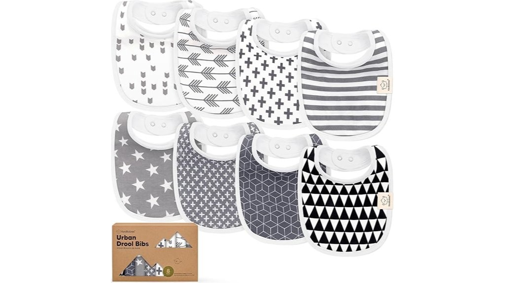 organic baby bibs set