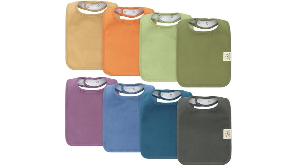 organic baby bibs set