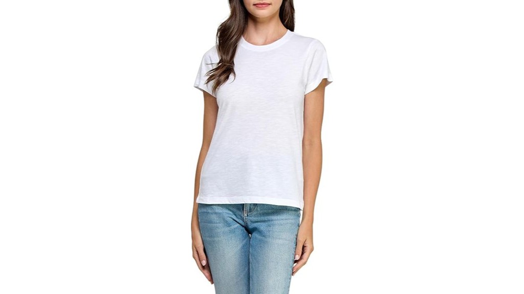 organic cotton crewneck t shirt