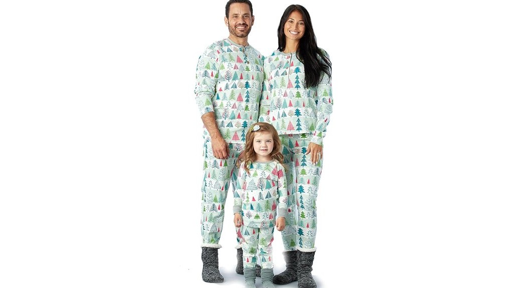 organic cotton family pajamas