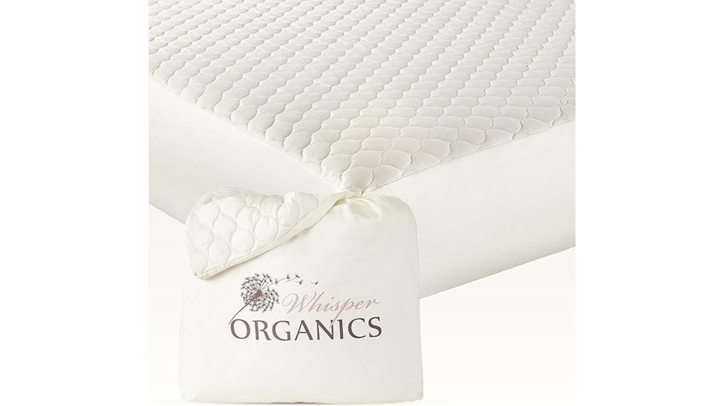 organic cotton mattress pad