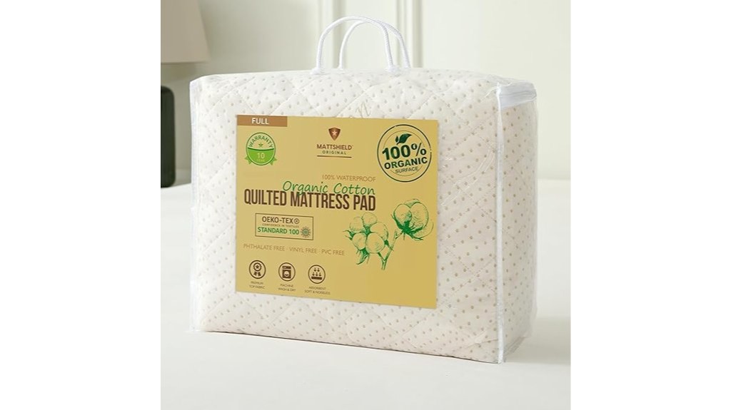 organic cotton mattress protector