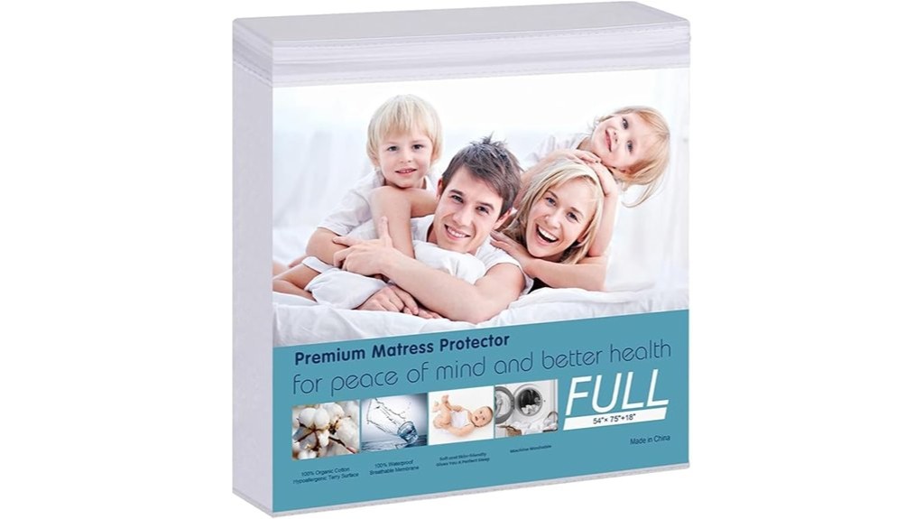 organic cotton waterproof protector