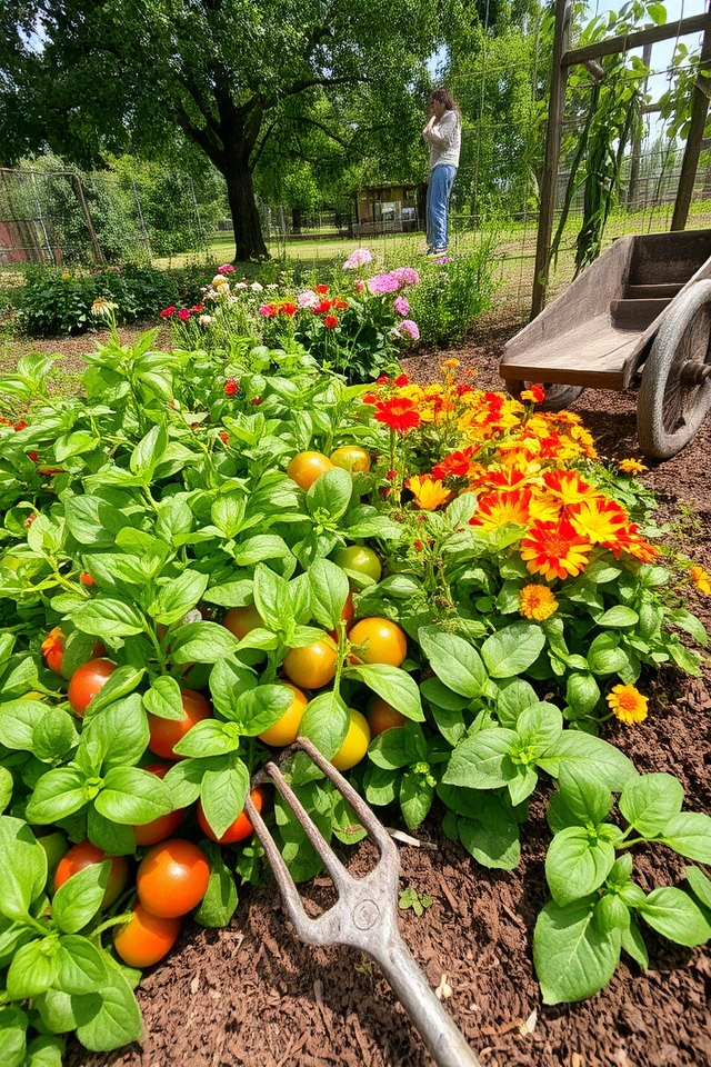 organic gardening fosters biodiversity