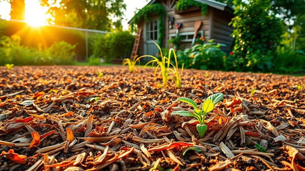 organic mulch benefits farming