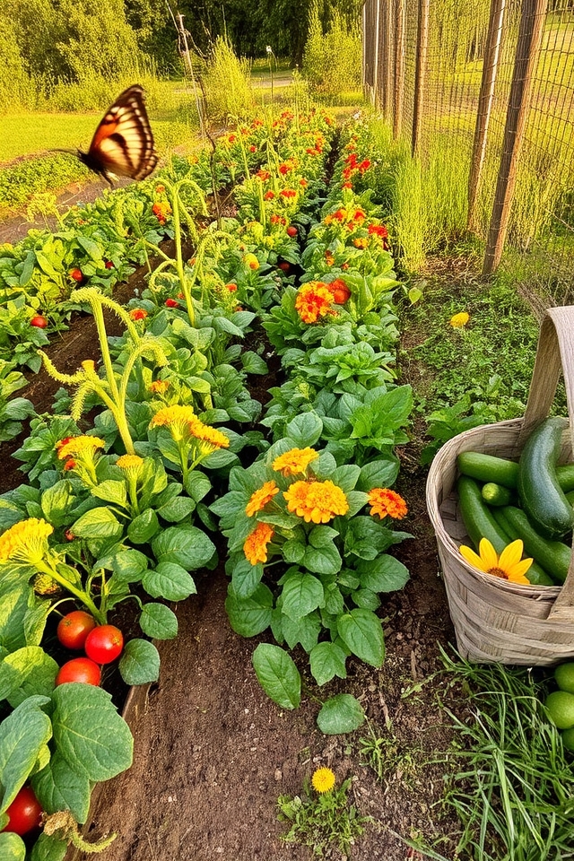 organic vegetable garden sanctuary