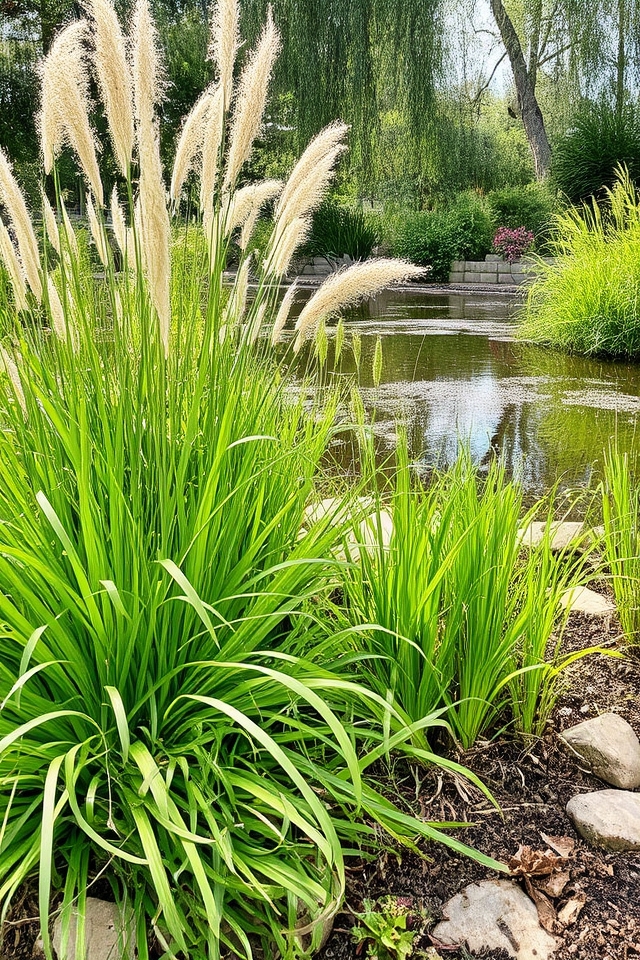 ornamental grasses for wetlands