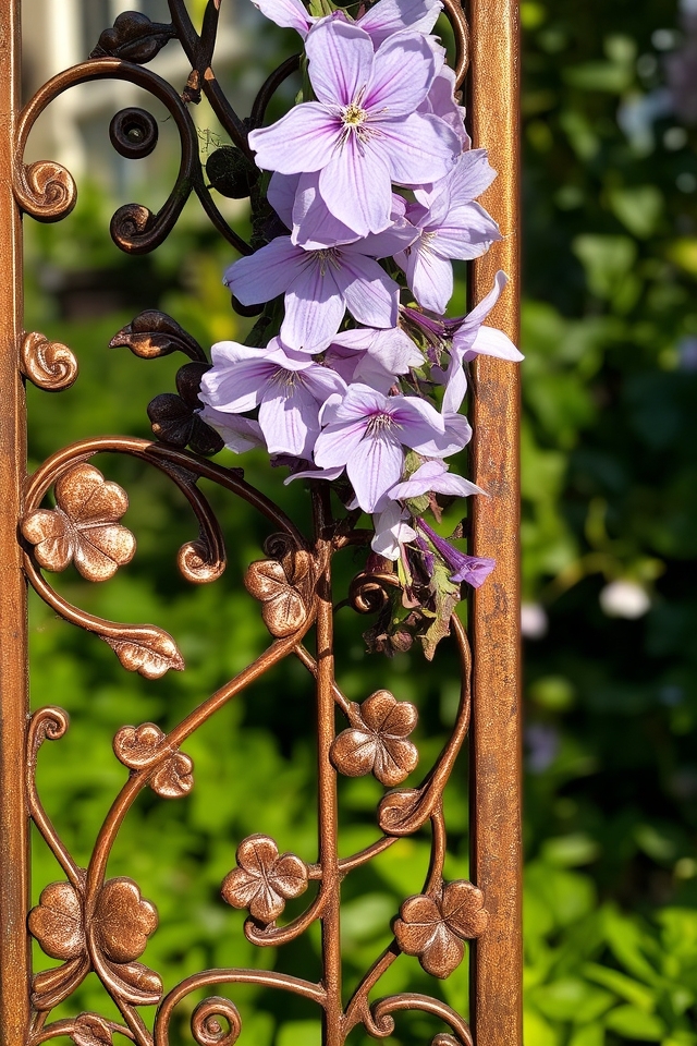 ornate floral trellis designs