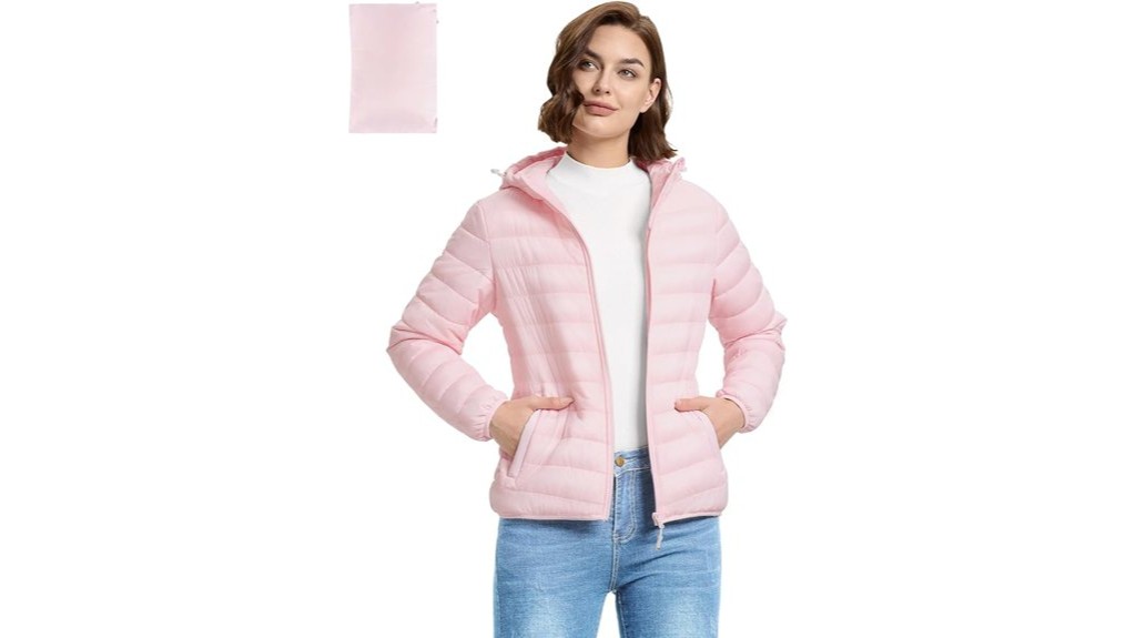 packable puffer jacket for women