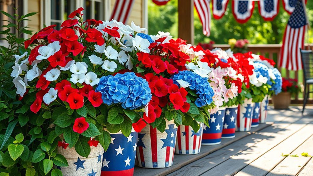 17 Red, White & Blue Gardening Ideas for the 4th of July