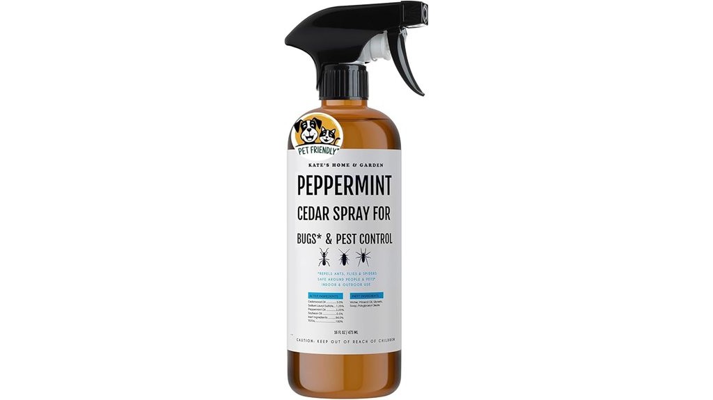 peppermint bug spray solution