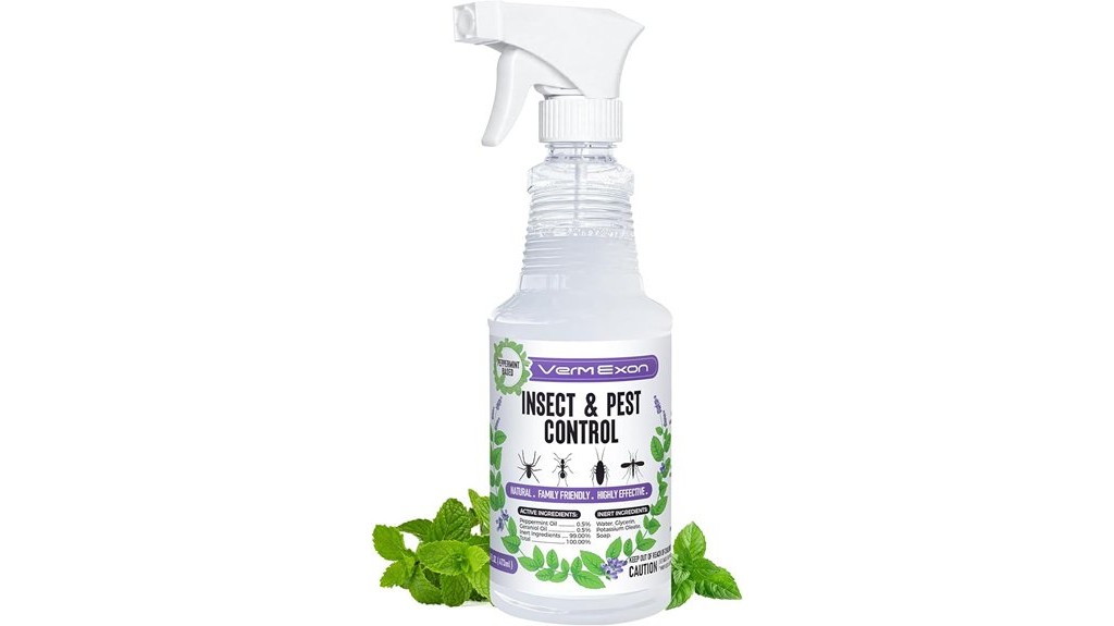 peppermint oil pest spray